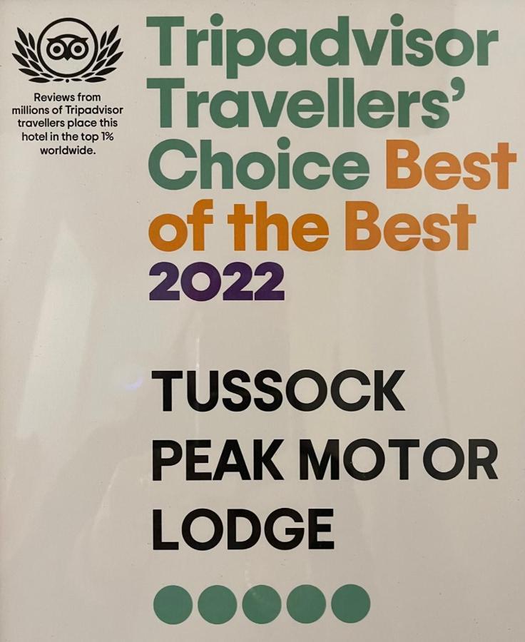 Tussock Peak Motor Lodge Hanmer Springs Exteriör bild